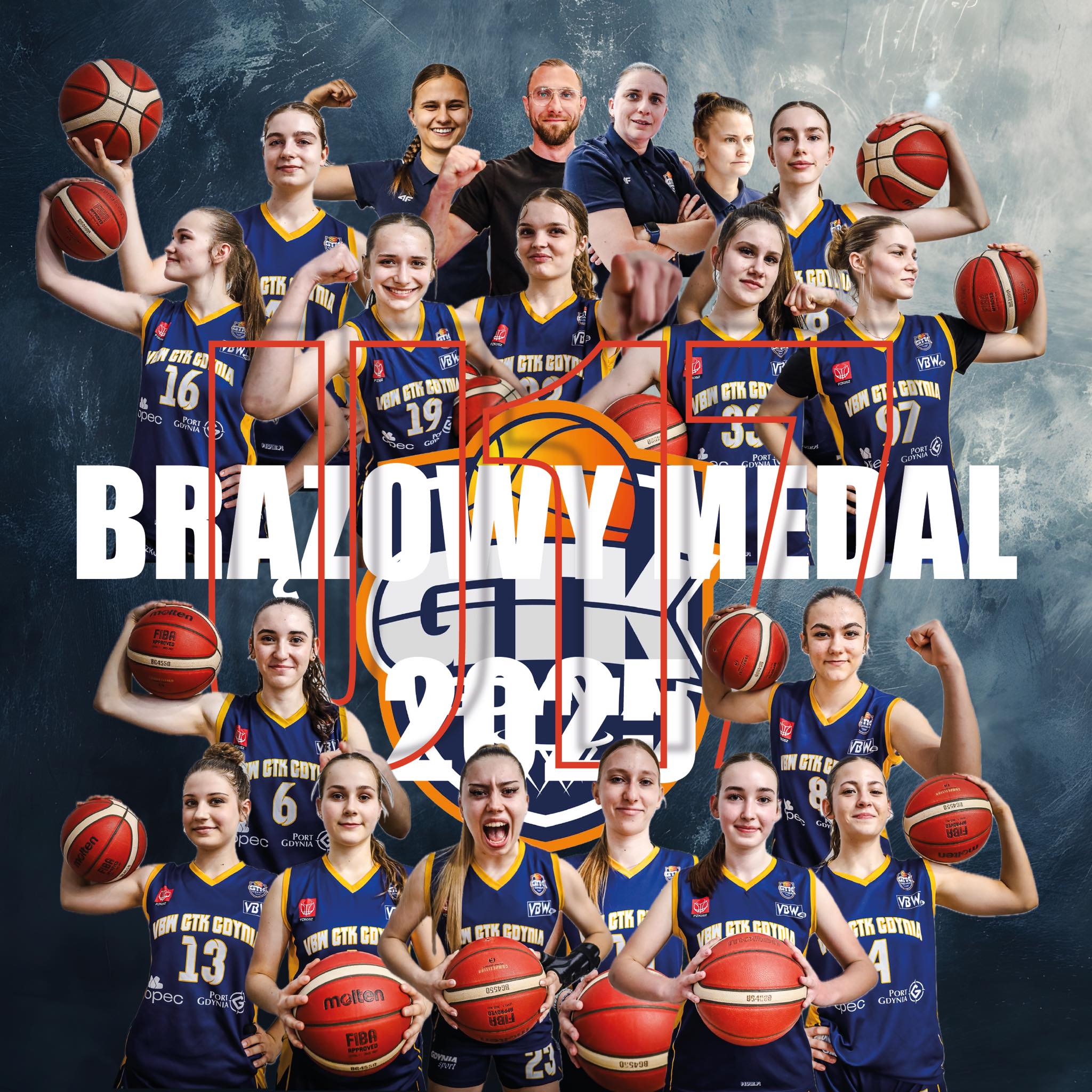 Brązowe medalistki Młodzieżowych 𝗠𝗶𝘀𝘁𝗿𝘇𝗼𝘀𝘁𝘄 𝗣𝗼𝗹𝘀𝗸𝗶