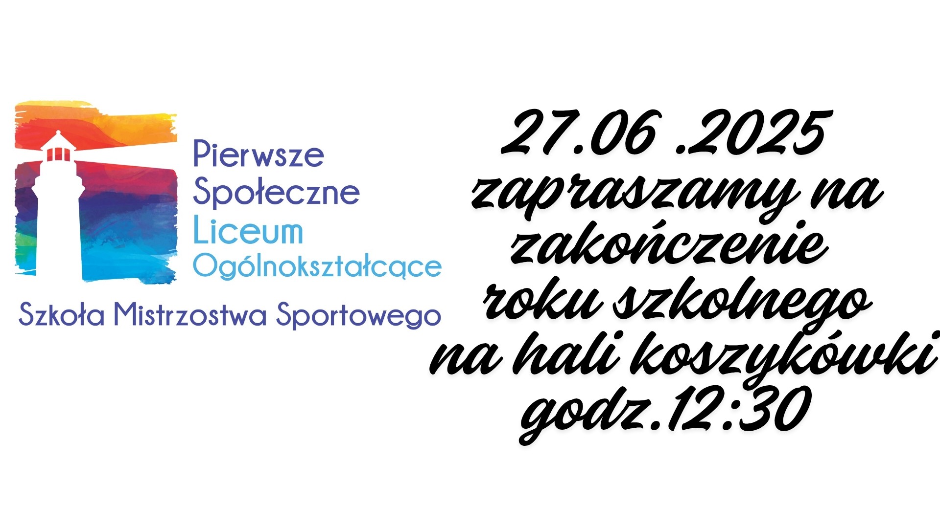 Zakończenie roku szkolnego 2024/2025