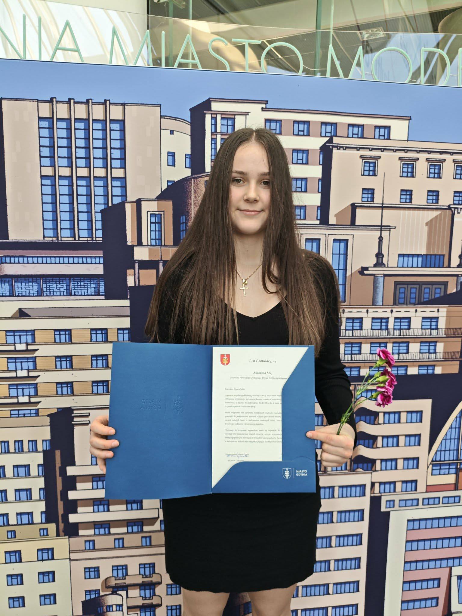 Stypendium Miasta Gdyni dla Antoniny Maj